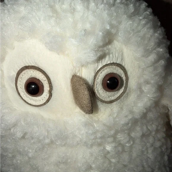 NWT Jellycat Apollo 10 Fluffy Plush White Owl Stuffed Animal Toy Bird